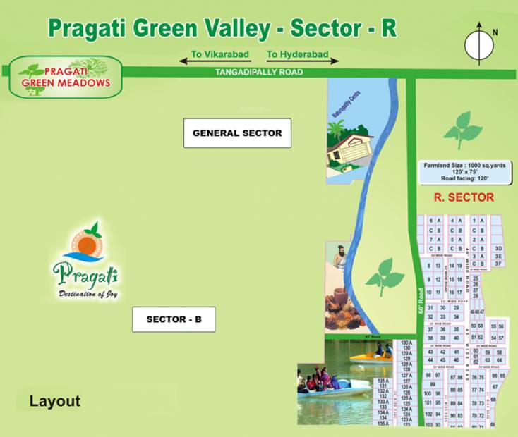 Images for Layout Plan of Pragati Green Valley R Sector