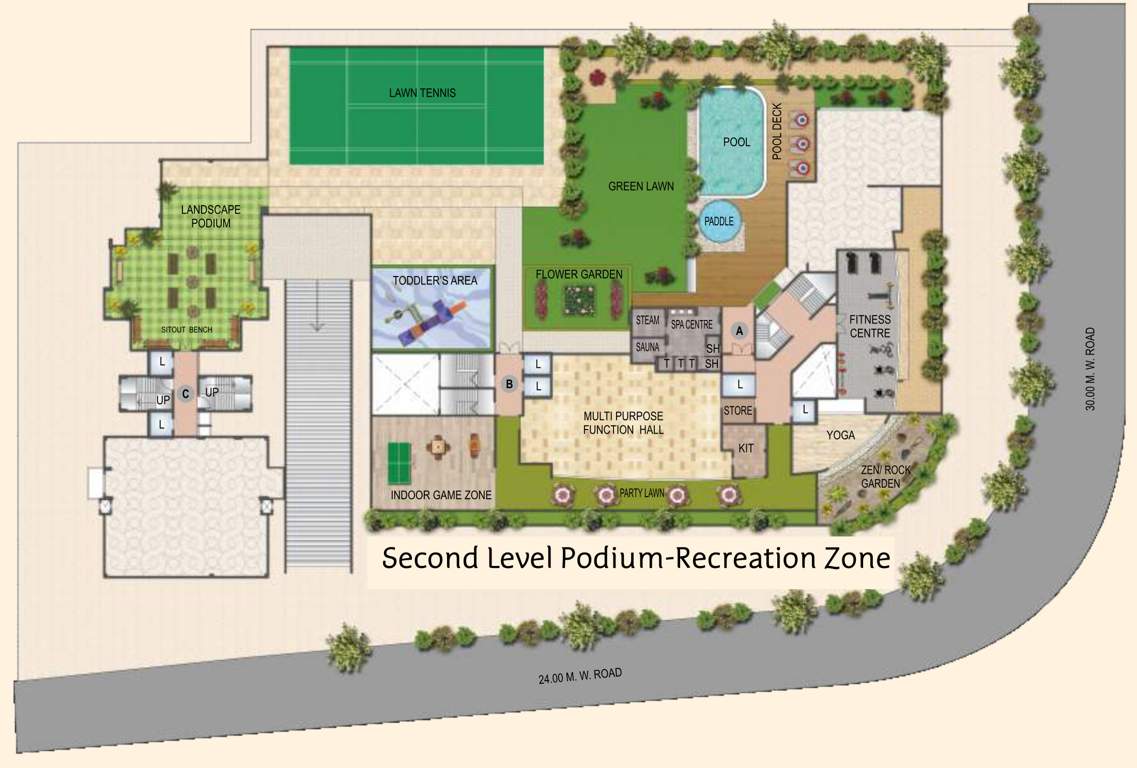 Images for Cluster Plan of Siddhivinayak Utopia C Wing