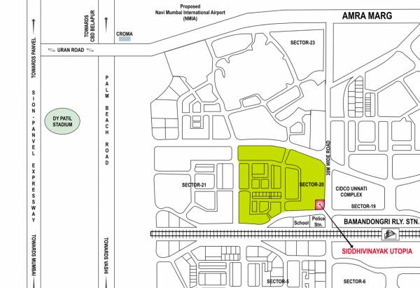 Images for Location Plan of Siddhivinayak Utopia C Wing