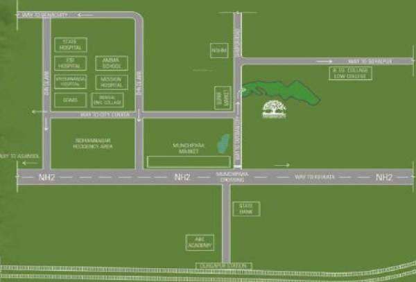 Images for Location Plan of Aranyak Developers Private Limited Banabithi