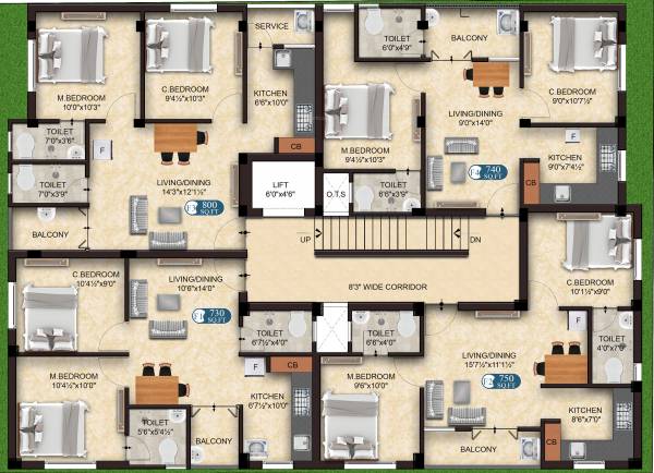 Images for Cluster Plan of The Nest Fortune