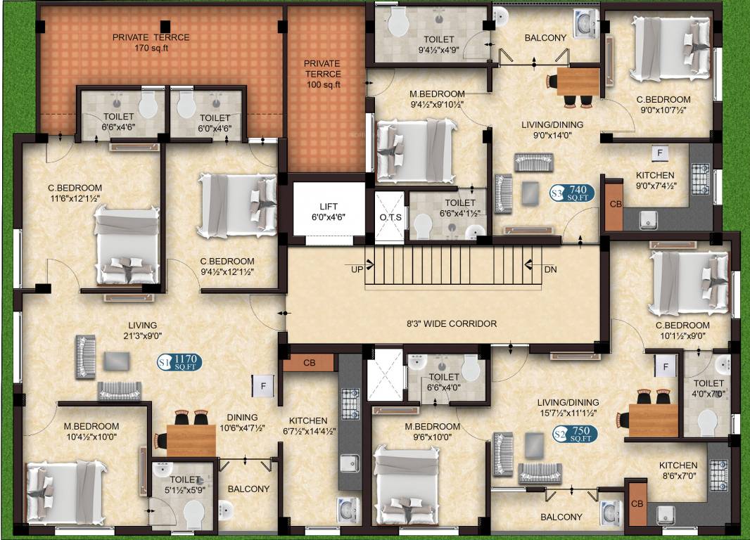 Images for Cluster Plan of The Nest Fortune