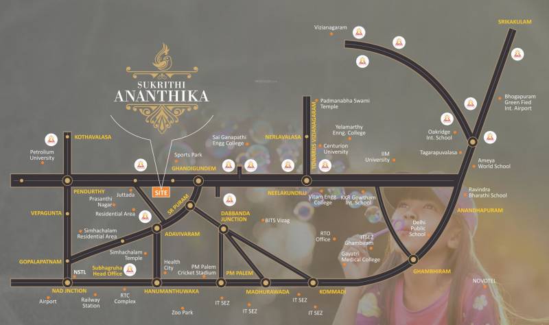 Images for Location Plan of Subhagruha Sukrithi Ananthika
