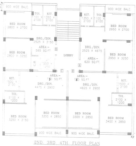 Images for Cluster Plan of Chinmay Ratna Apartment