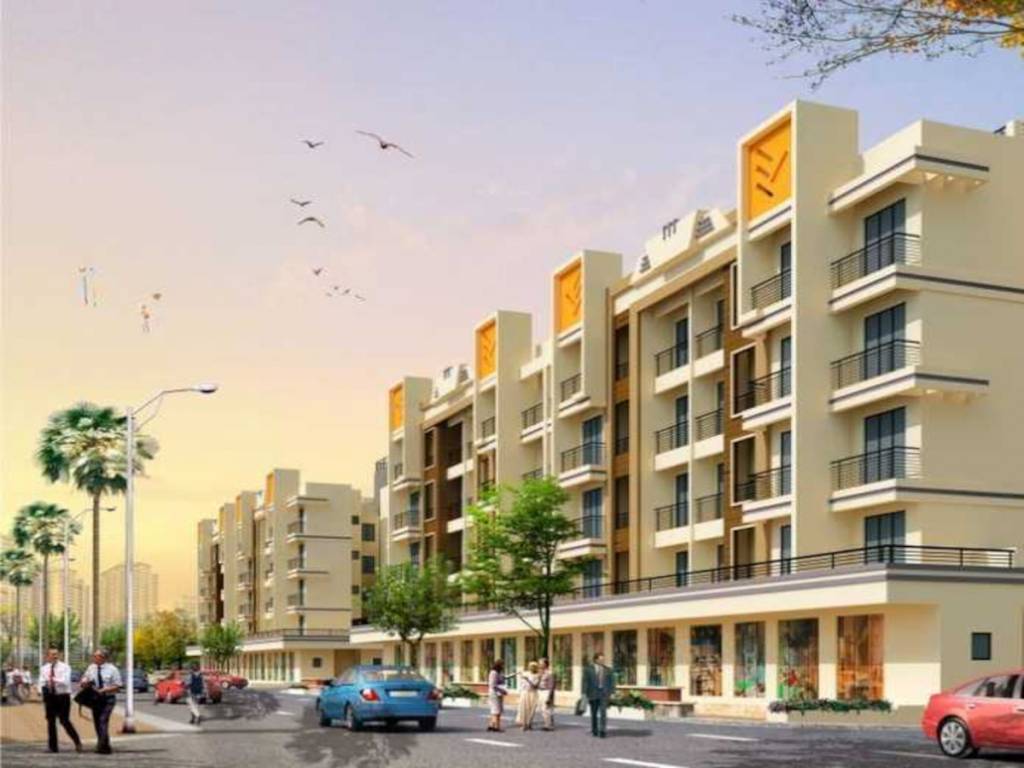  parasnath township building 1 and 2 Elevation