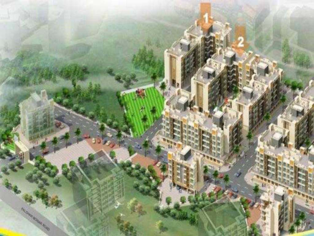  parasnath township building 1 and 2 Elevation