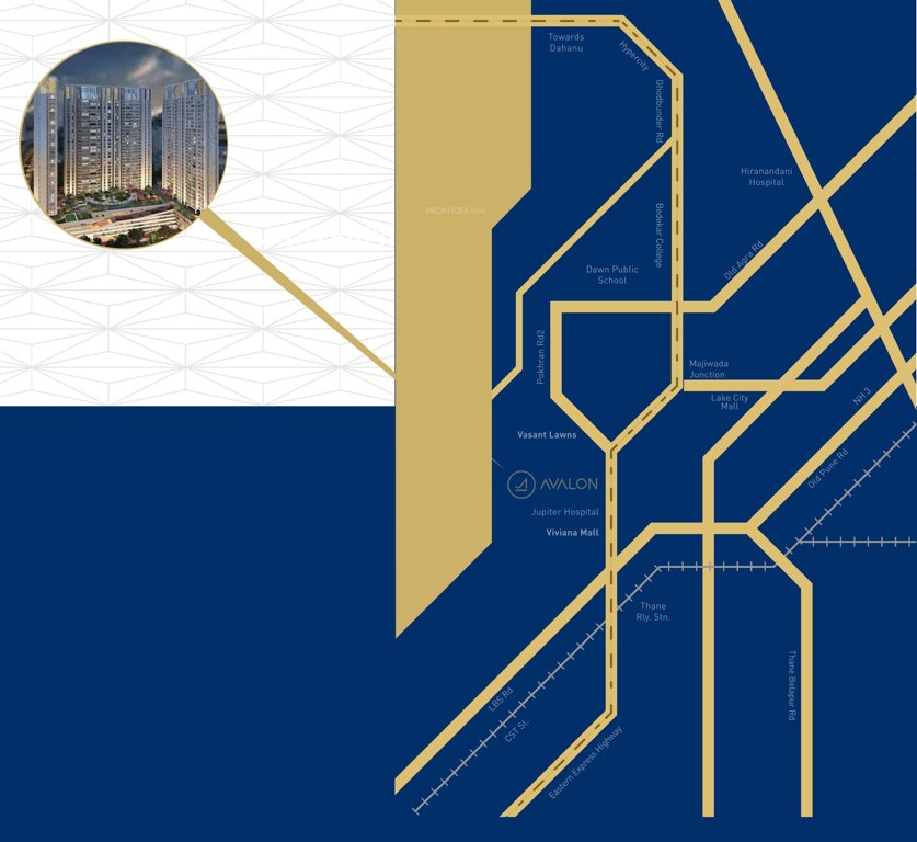 Images for Location Plan of Sheth Avalon Phase 2