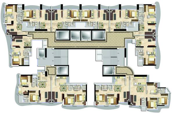  sky-annex Buildtech Heights Cluster Plan