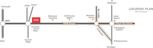  signature Images for Location Plan of Vasavi Signature