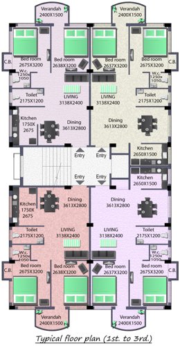 Images for Cluster Plan of Poddar Usha Gardens