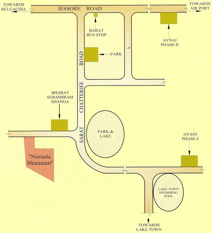  nirmala sharanam Images for Location Plan of Shree Krishna Nirmala Sharanam