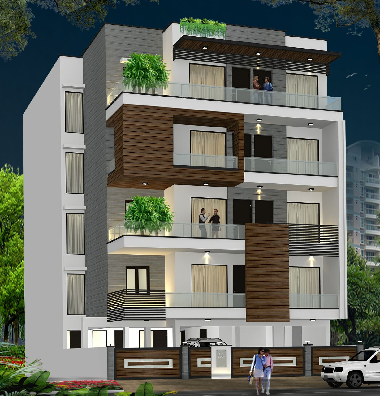 4 BHK Cluster Plan Image - Sukhmani Homes Homes for sale at Palam Vihar ...