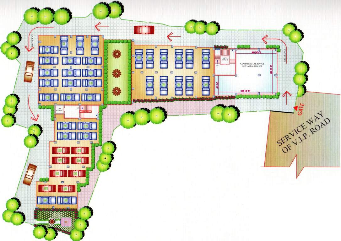 Images for Cluster Plan of Shree Krishna Nirmala Vatika Residency