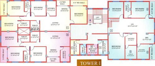 Images for Cluster Plan of Shree Krishna Nirmala Vatika Residency