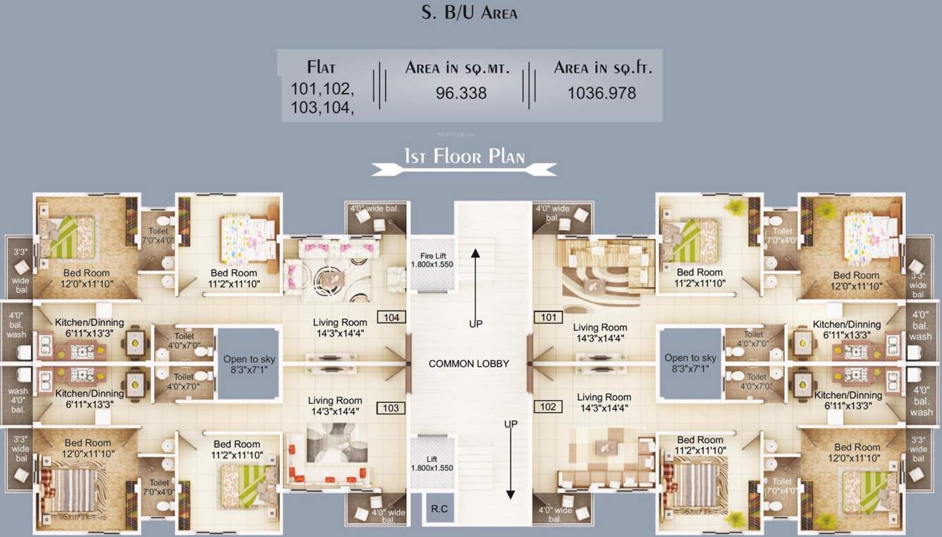 Images for Cluster Plan of Emaarat Shri Ekdant Enclave