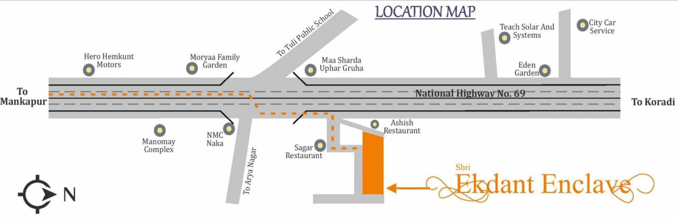 Images for Location Plan of Emaarat Shri Ekdant Enclave