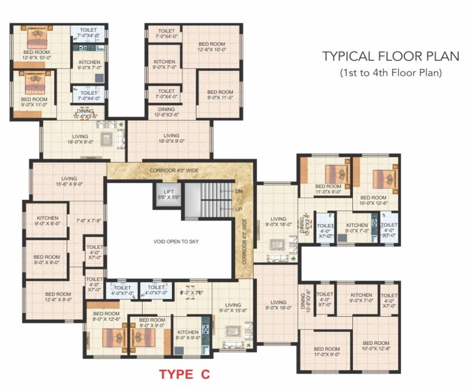  dream city phase 2 Building No 15 Cluster Plan