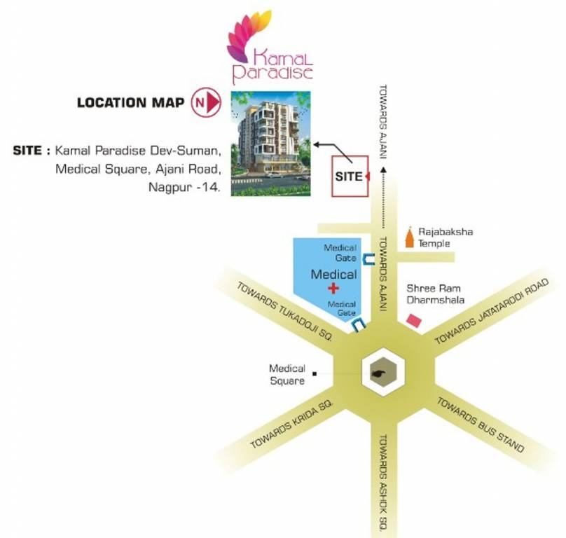 Images for Location Plan of Kamal Paradise