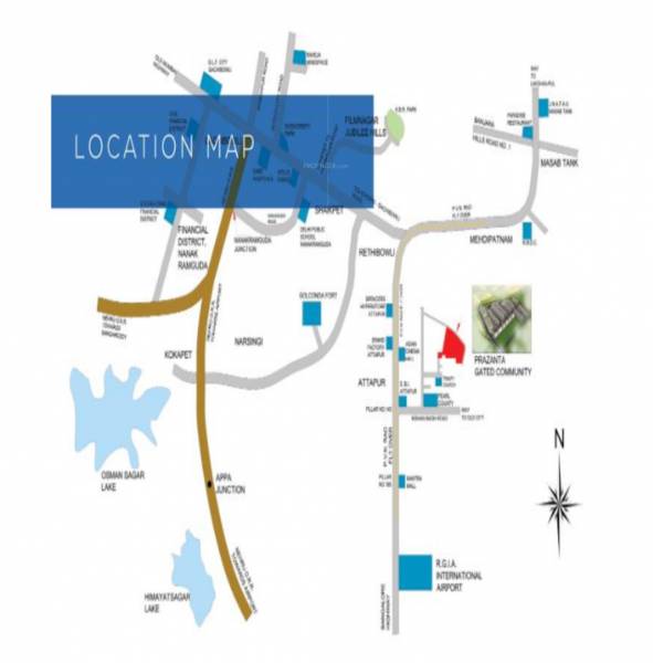  prazanta Location Plan