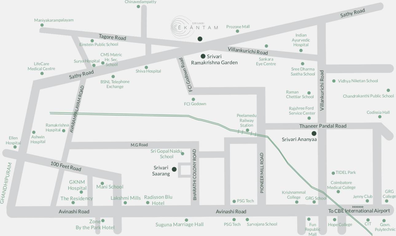 Images for Location Plan of Srivari Ekantam