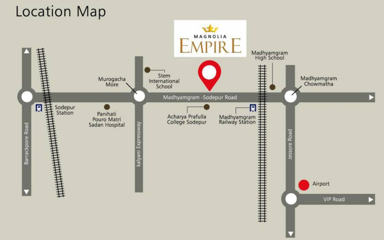  empire Location Plan