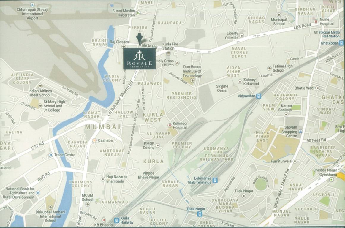 Images for Location Plan of Rani Royale Residences B And C Wing