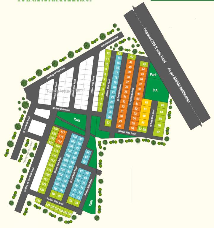  madhumitra phase 2 Layout Plan