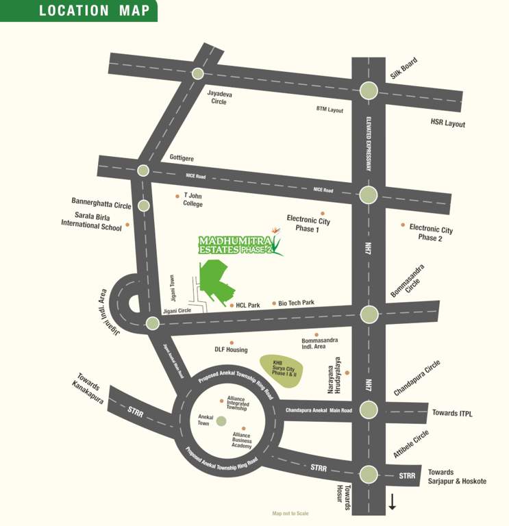  madhumitra phase 2 Location Plan