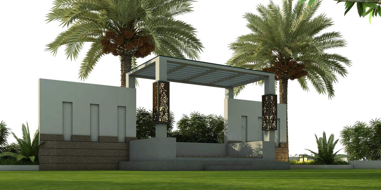 galaxy apartments Landscape Garden and Tree Planting