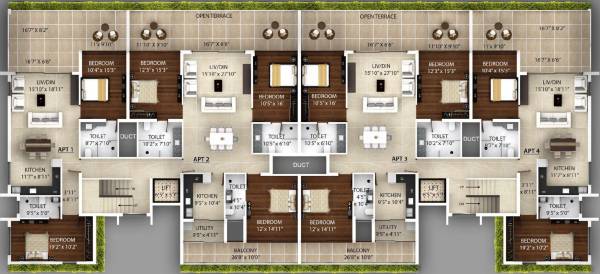 Images for Cluster Plan of Ashray Camelotte