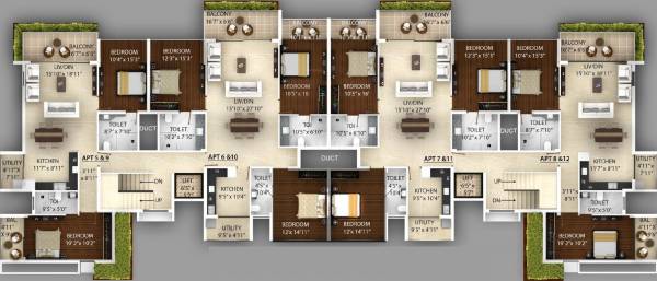 Images for Cluster Plan of Ashray Camelotte