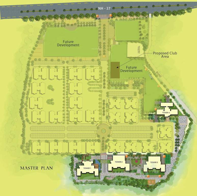  shangri la towers Master Plan