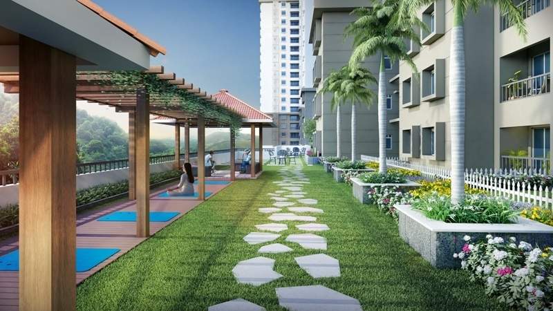  shangri la towers Yoga/ Meditation Area