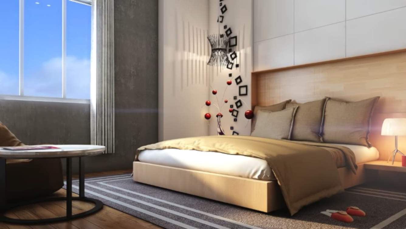  shangri la towers Bedroom