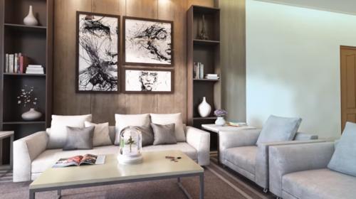  shangri-la-towers Living Area