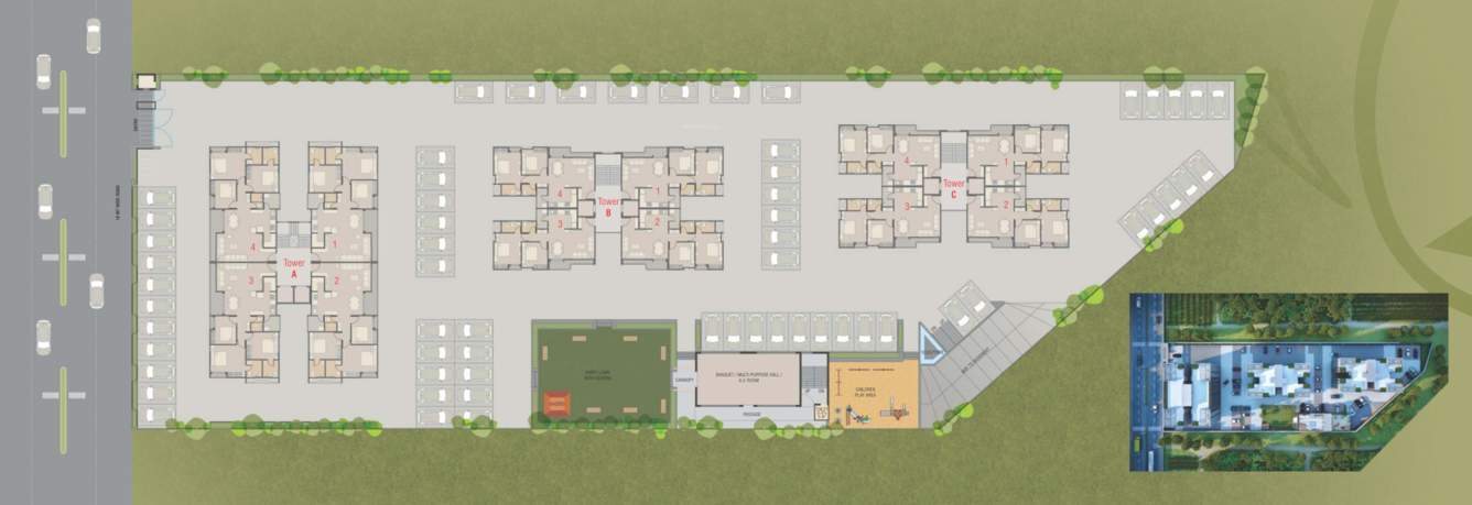 Images for Layout Plan of  Orchid Calisto