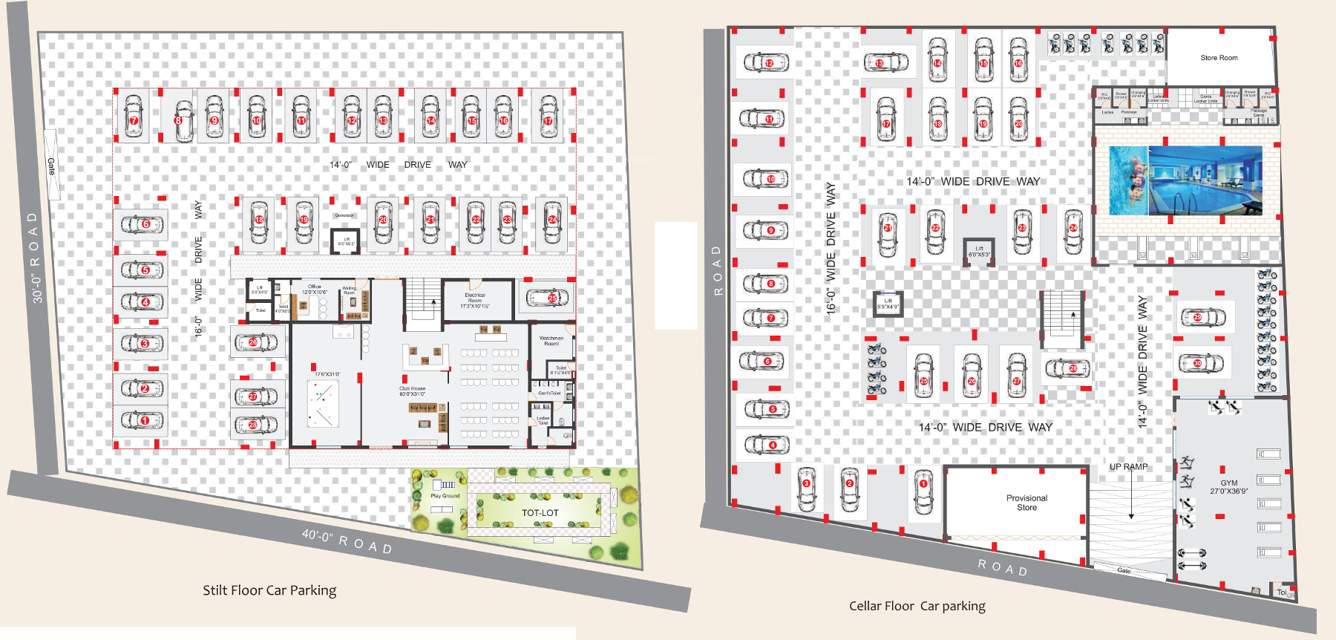 Images for Cluster Plan of Pratyusha Hill View Residency