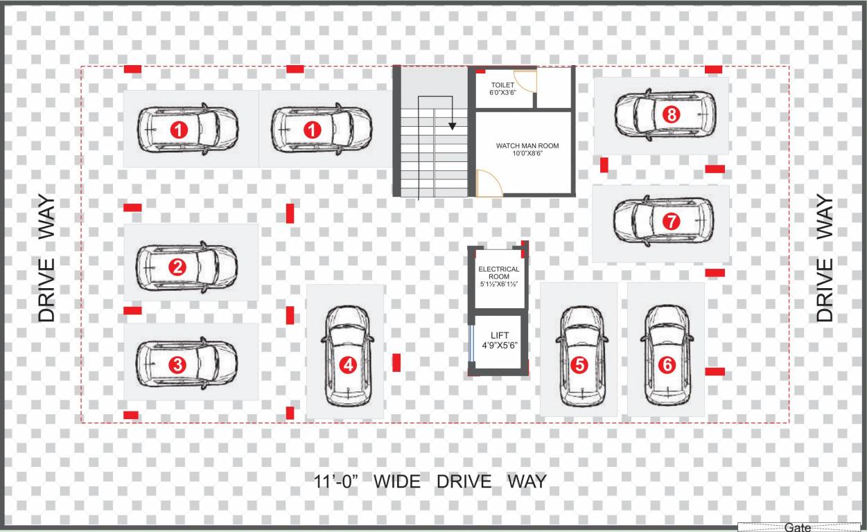 Images for Cluster Plan of Pratyusha Jyothi Residency