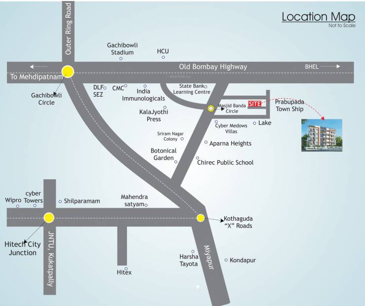 Images for Location Plan of Pratyusha Jyothi Residency