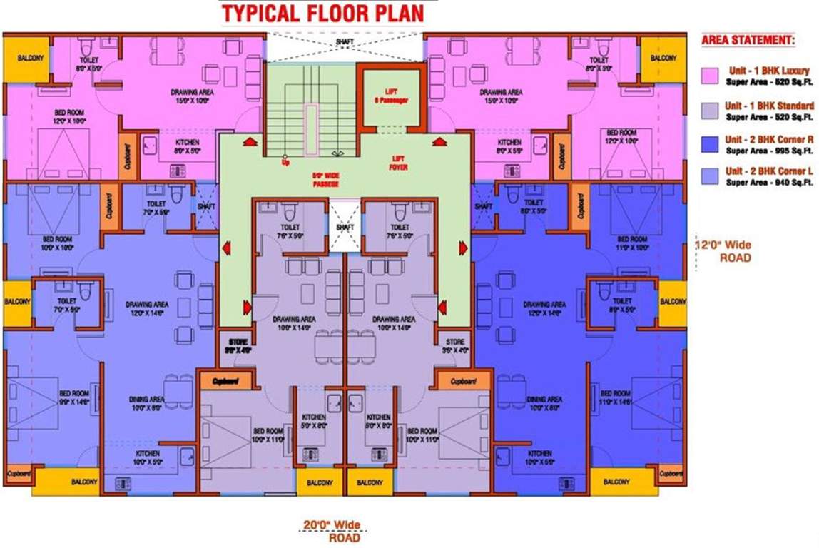 Images for Cluster Plan of Escon Kendriye Awas And Awasiye Yojna