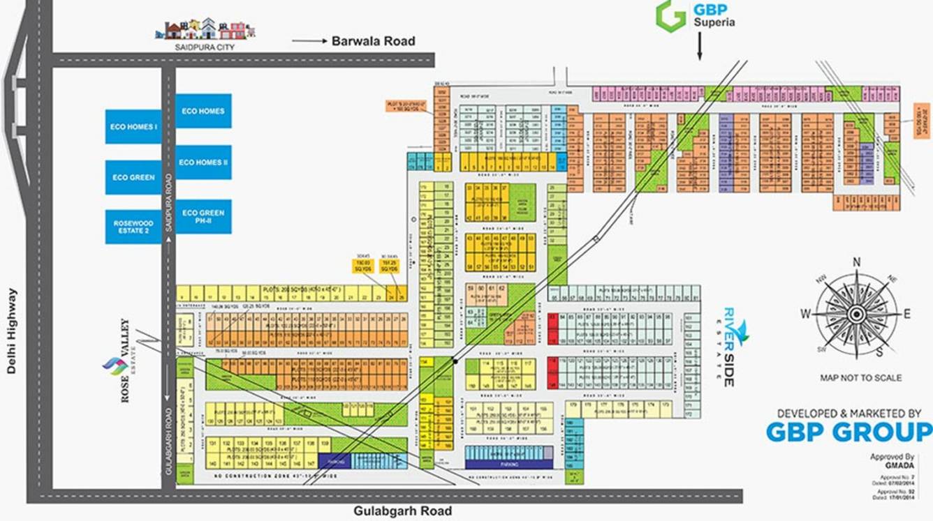 Images for Layout Plan of GBP River Side Estate