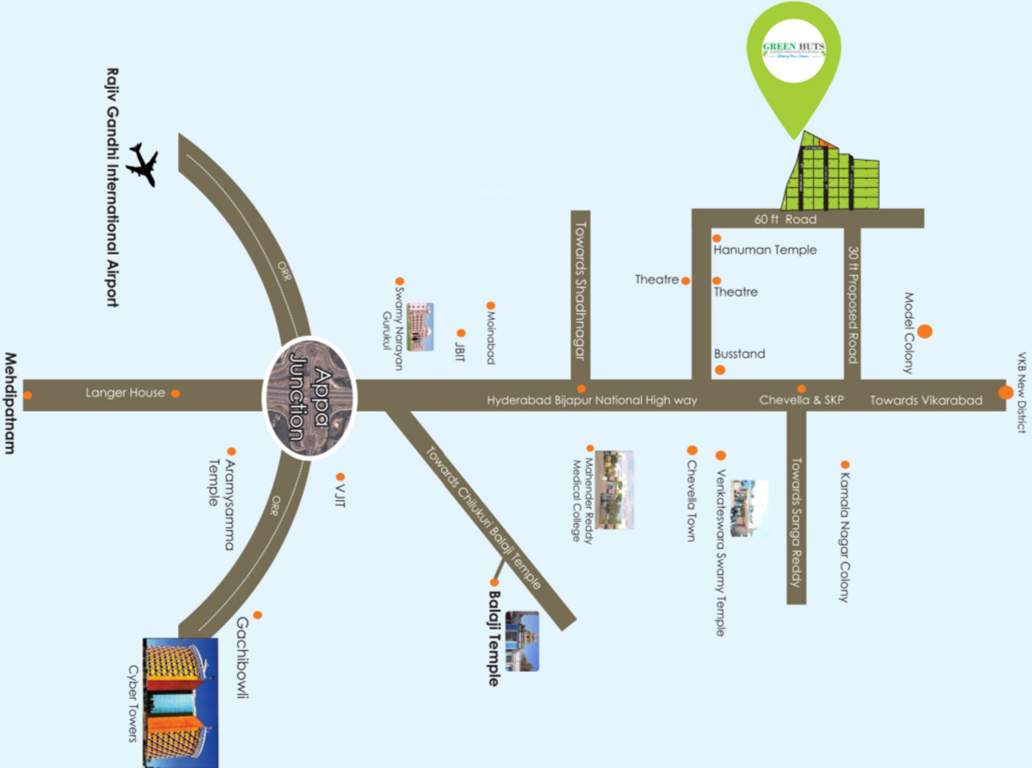 Images for Location Plan of Green Huts
