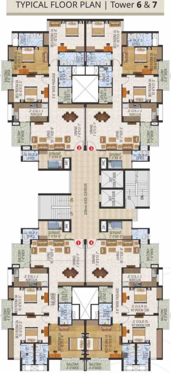  aananda phase ii Block 1 Cluster Plan