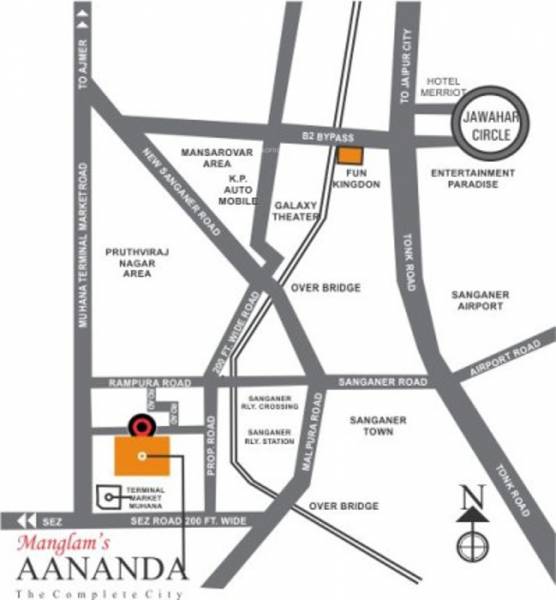  aananda-phase-ii Location Plan