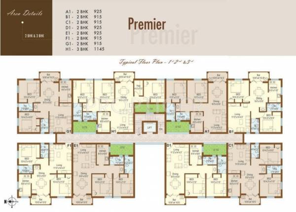 Images for Cluster Plan of Rajarathnam Royal Grande