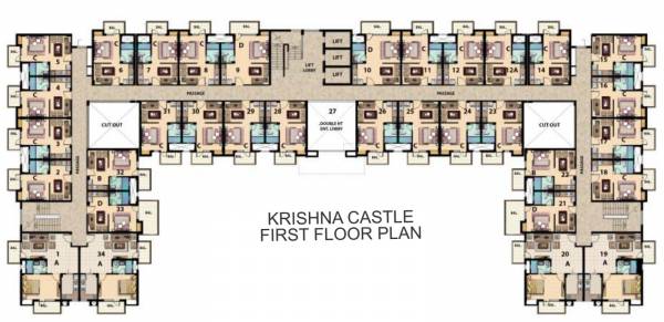 Images for Cluster Plan of Omaxe Krishna Castle Images for Cluster Plan of Omaxe Krishna Castle