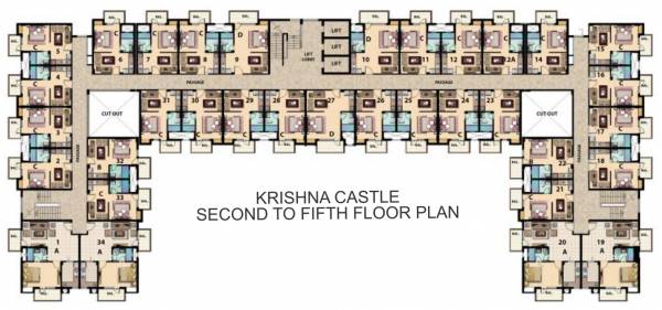 Images for Cluster Plan of Omaxe Krishna Castle Images for Cluster Plan of Omaxe Krishna Castle
