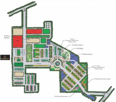 Images for Master Plan of Omaxe Krishna Castle