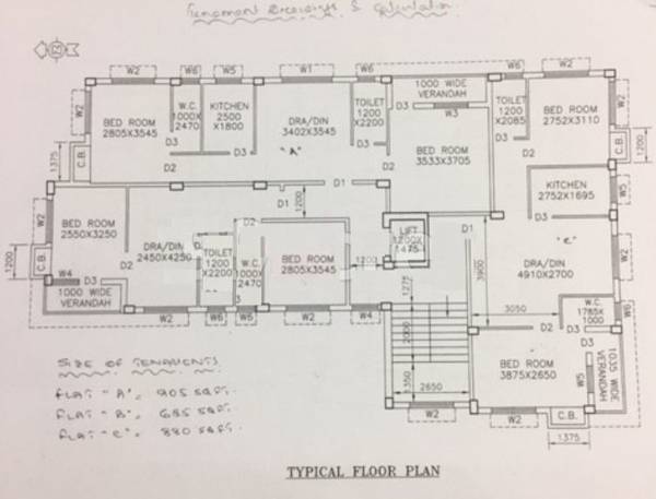Images for Cluster Plan of Skyare Enclave