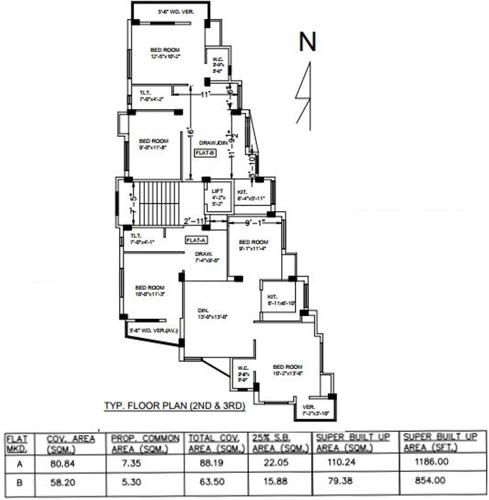  pramita-apartment Images for Cluster Plan of Nirman Pramita Apartment